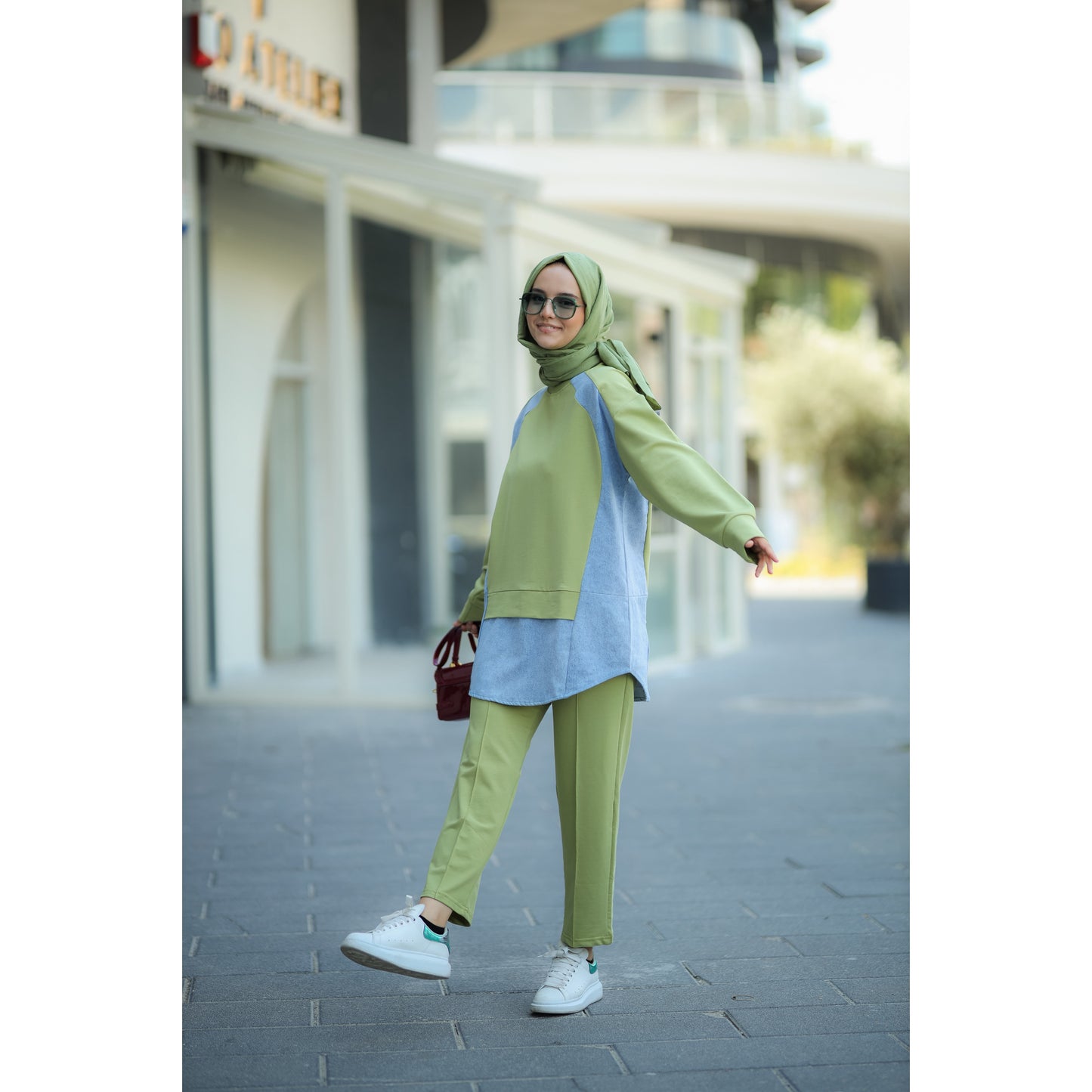 Rose Eşofman Takım Yeşil