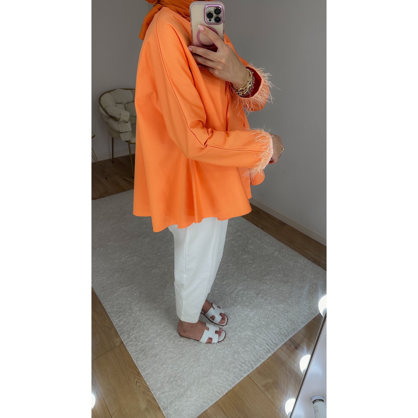 Orange Ceket