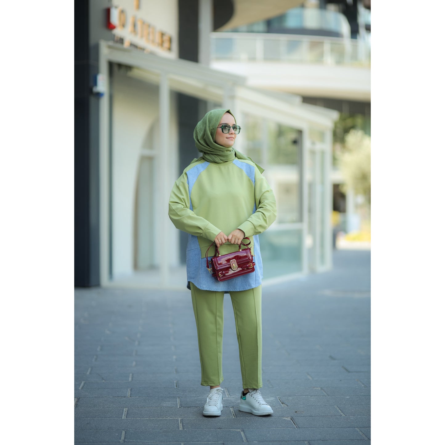 Rose Eşofman Takım Yeşil