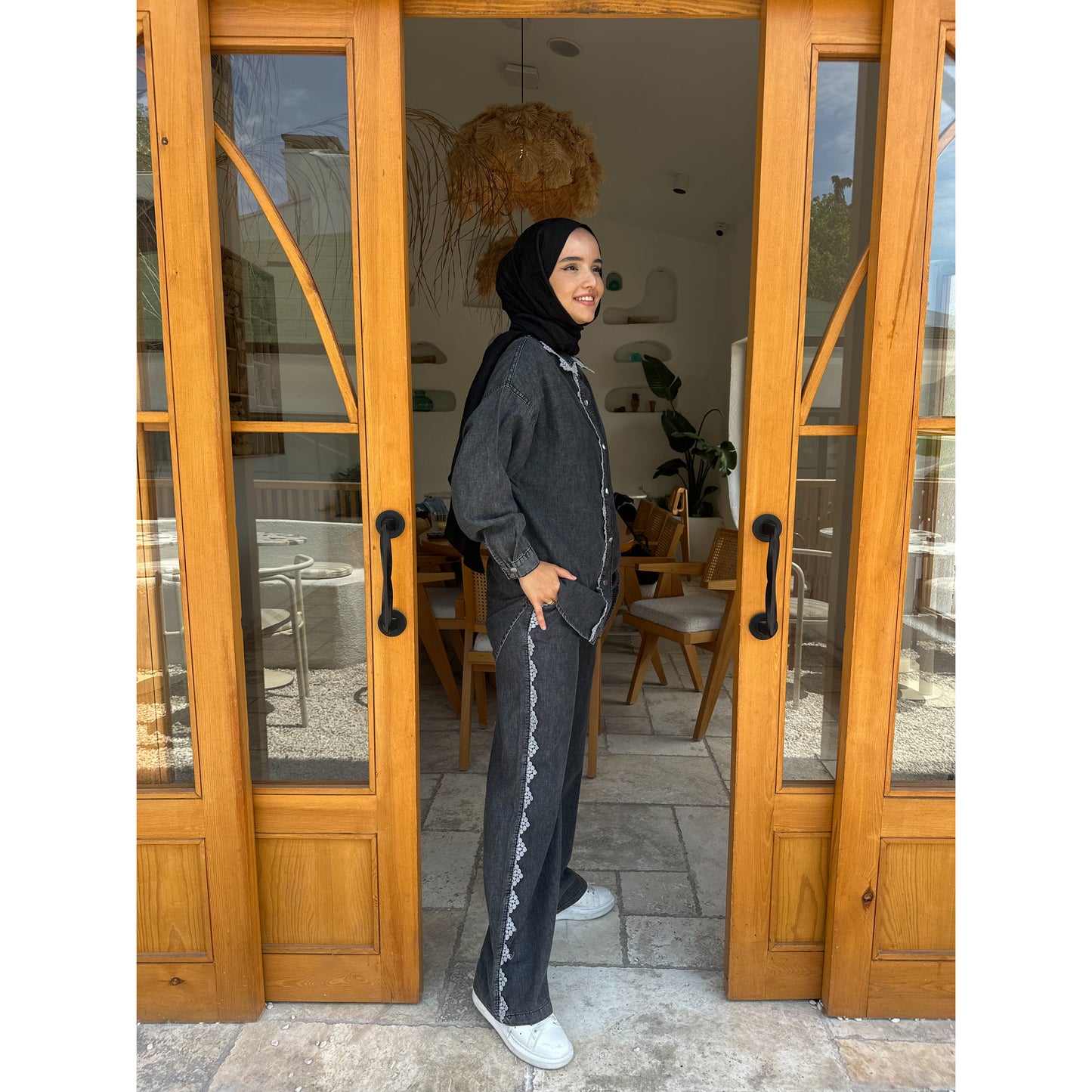 Soft Tensel Takım Antrasit