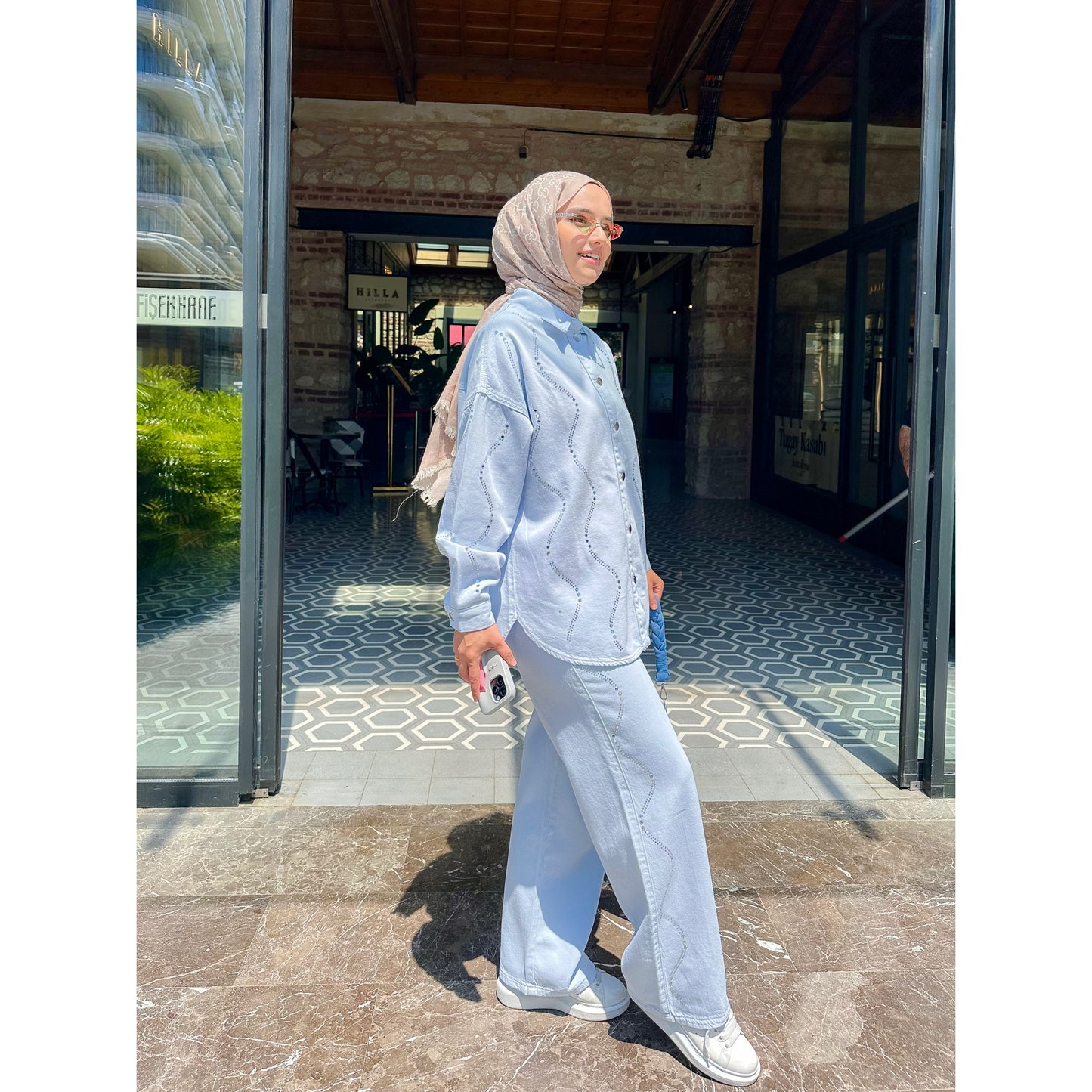 Dora Takım Su Mavi