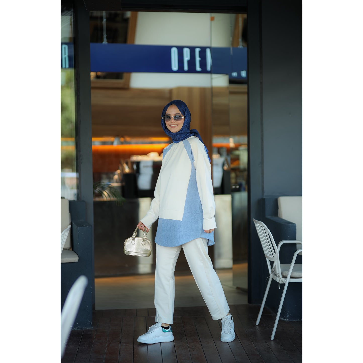 Rose Eşofman Takım Ekru