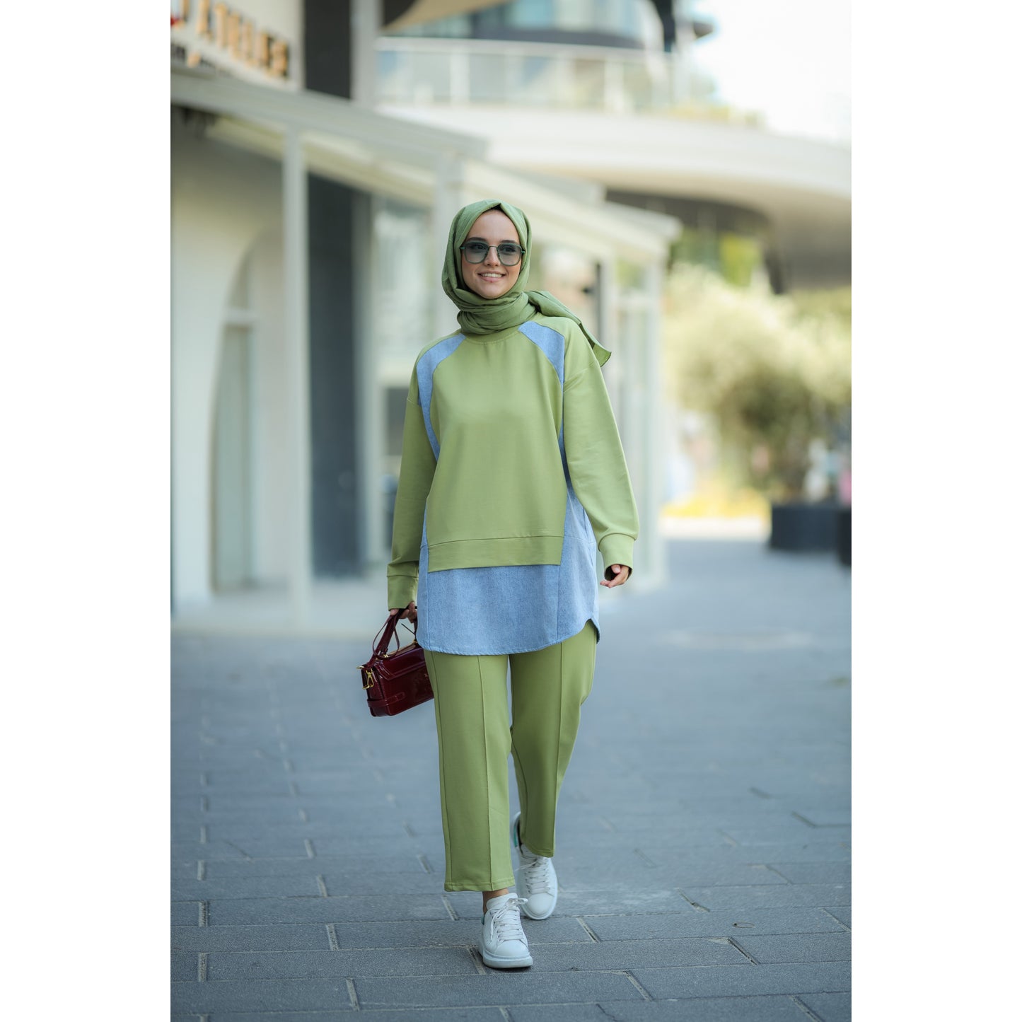 Rose Eşofman Takım Yeşil