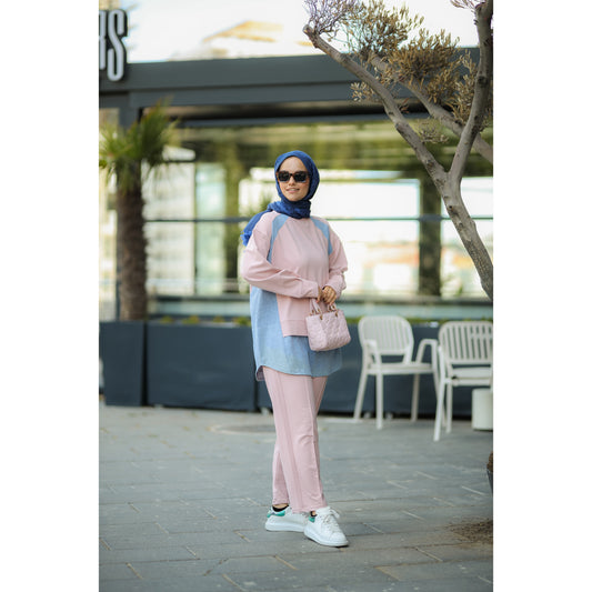 Rose Eşofman Takım Pembe