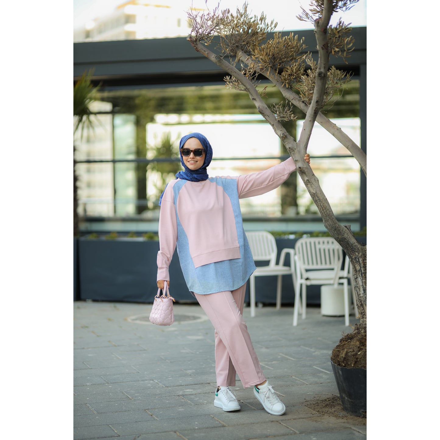 Rose Eşofman Takım Pembe